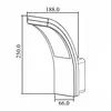 MACLEAN MCE343 GR 10W Outdoor Wall LED Lamp Photo 7