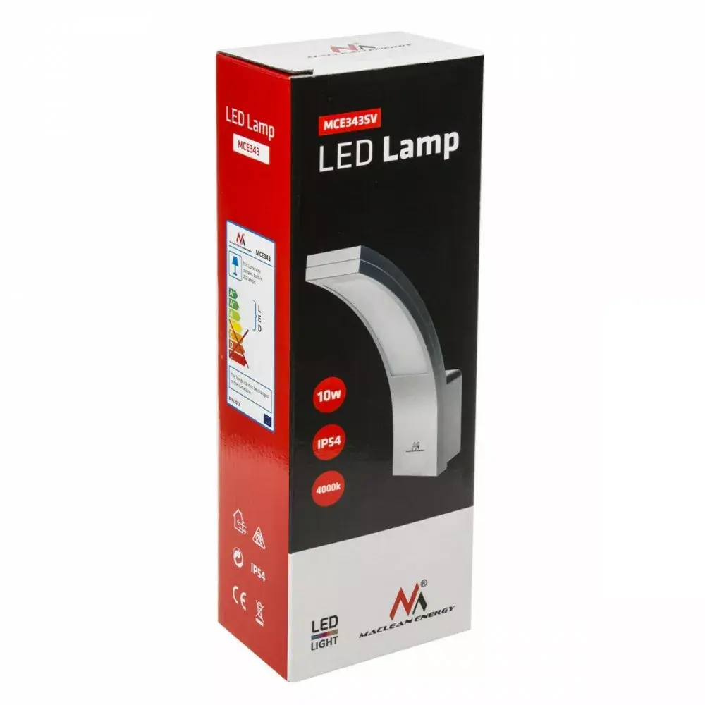 Наружный LED светильник MACLEAN MCE343 SV 10 Вт Photo 2