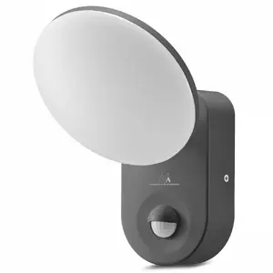 Wall Light MACLEAN MCE367 LED with PIR Sensor, outdoor LED wall lamp with motion detector