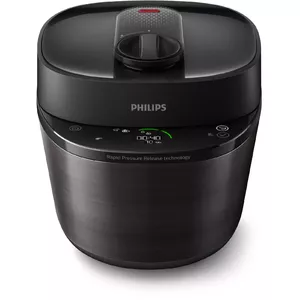 Electric pressure cooker Philips HD2151/40 — 5 L, 1000 W, 34 auto programs, black