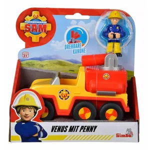SIMBA spēļu transportlīdzeklis Fireman Sam Venus Mini modelis 109252506038 — mehāniska rotaļlieta