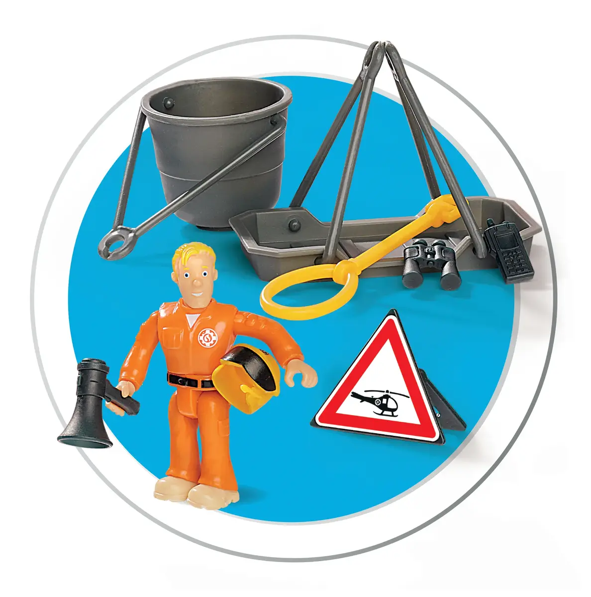 Smoby Fireman Sam Wallby helikoptera rotaļlieta Photo 3