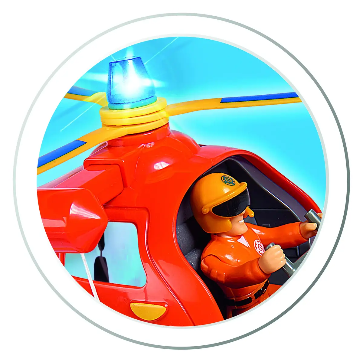 Smoby Fireman Sam Wallby helikoptera rotaļlieta Photo 11