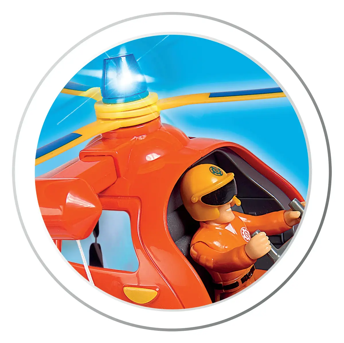 Smoby Fireman Sam Wallby helikoptera rotaļlieta Photo 12