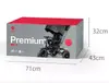 Qplay Rowerek Trójkołowy Premium Black трёхколёсный 4103 Photo 3