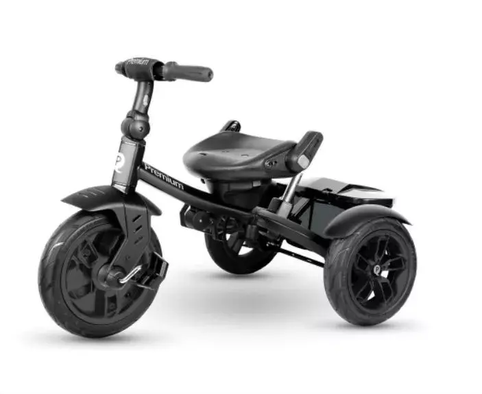 Qplay Rowerek Trójkołowy Premium Black трёхколёсный 4103 Photo 7