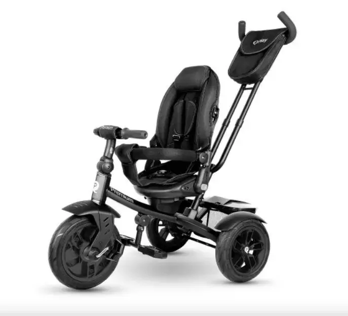 Qplay Rowerek Trójkołowy Premium Black трёхколёсный 4103 Photo 9
