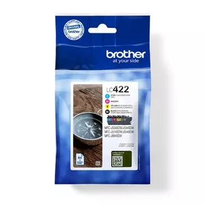 Ink Cartridge Brother LC422VAL Black Cyan Magenta Yellow