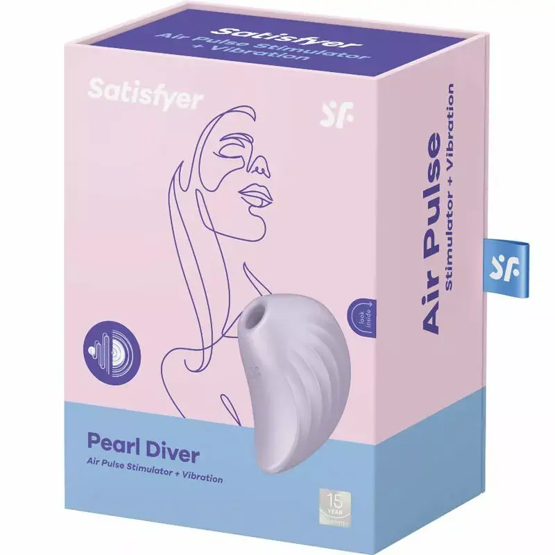 Air Pulse Pearl Diver Violet stimulators un vibrators Photo 4