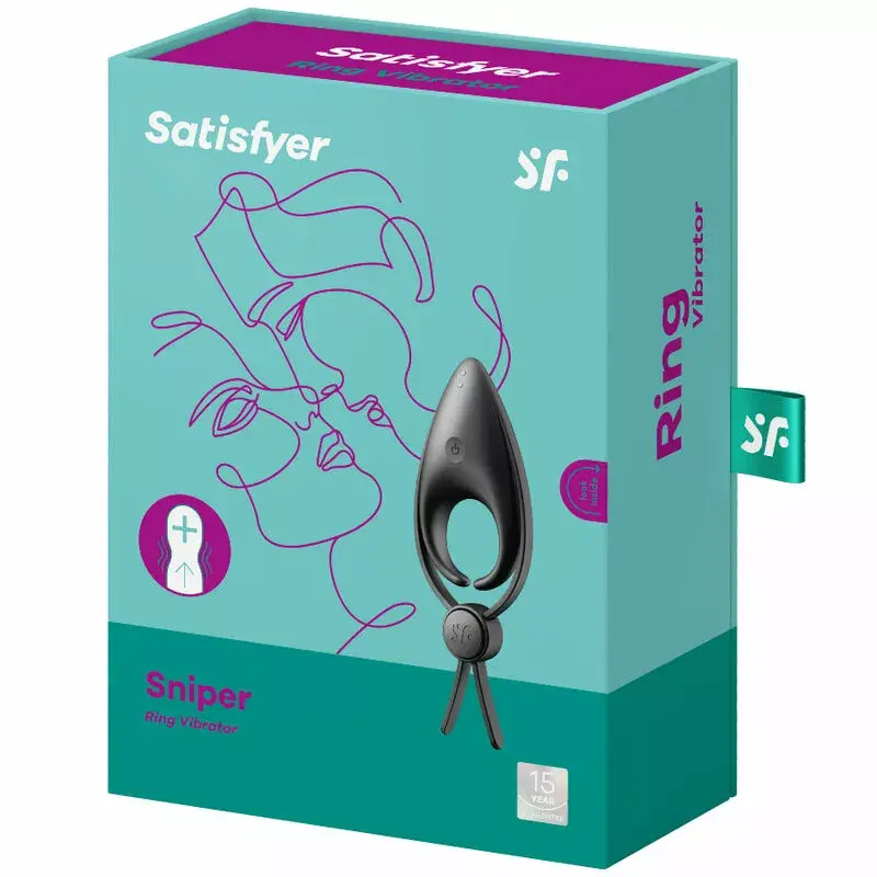Penis Extension Satisfyer Sniper Ring Vibrator Photo 3
