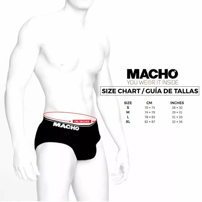 Трусы-слипы macho underwear MACHO MS24R тёмно-красные XL Photo 4