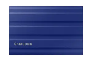 Samsung T7 Shield Portable External Solid State Drive 1 TB USB Type-C 3.2 Gen 2 Blue NVMe 1050 MB/s Read Speed Password Protection