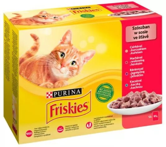 Mitrā kaķu barība Purina Nestlé Friskies