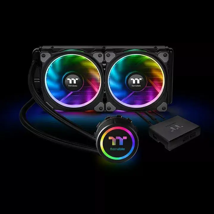 All-in-one liquid cooler Thermaltake Floe Riing RGB 240 TT Premium Edition Photo 2