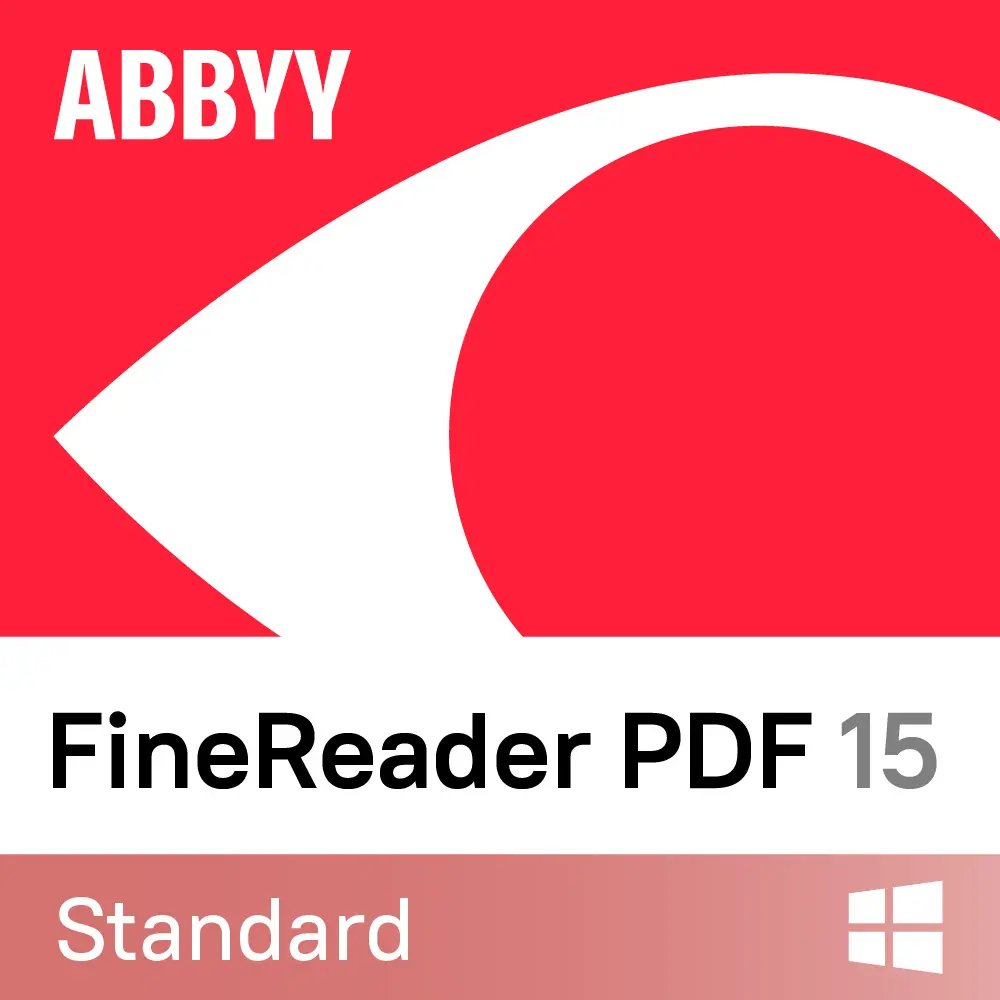 Programmatūra Abbyy FineReader PDF 15 Standard