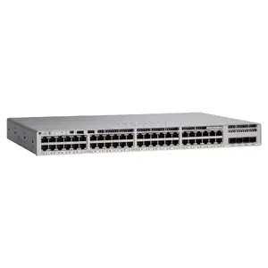Управляемый L3 PoE коммутатор Cisco Catalyst 9200L — 48x Gigabit (10/100/1000), 3x USB 2.0, 176 Гбит/с, 16k MAC