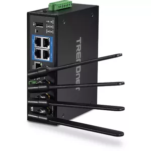 Galda maršrutētājs Trendnet TI-W100 Divjoslu 9000 Mbit/s Melns