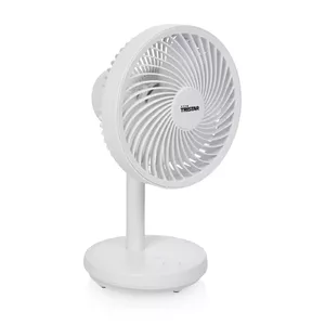 Tristar VE-5841 USB Rechargeable Table Fan, 4 Speeds, White
