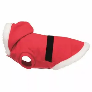Dog Santa Claus Costume with Hood Trixie M — festive pet outfit, medium size