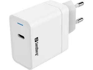 Сетевое зарядное устройство Sandberg USB-C PD65W EU Универсальное Белое