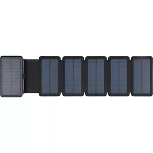 Sandberg Solar 6-Panel Powerbank 20000 Litija polimērs (LiPo) 20000 mAh Melns