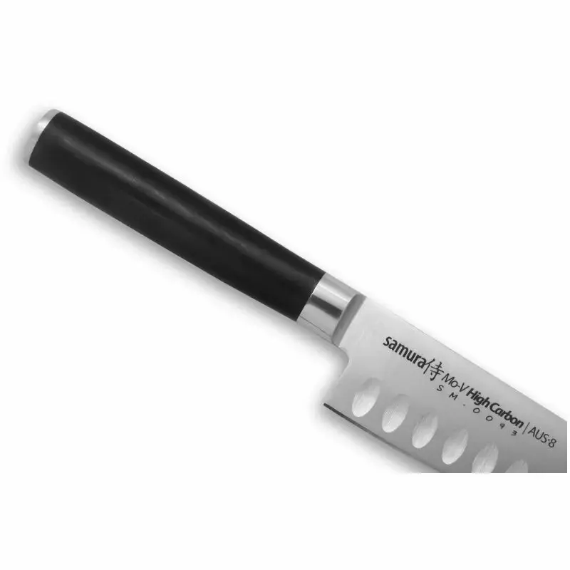 Samura MO-V Stonewash Santoku Knife Photo 5