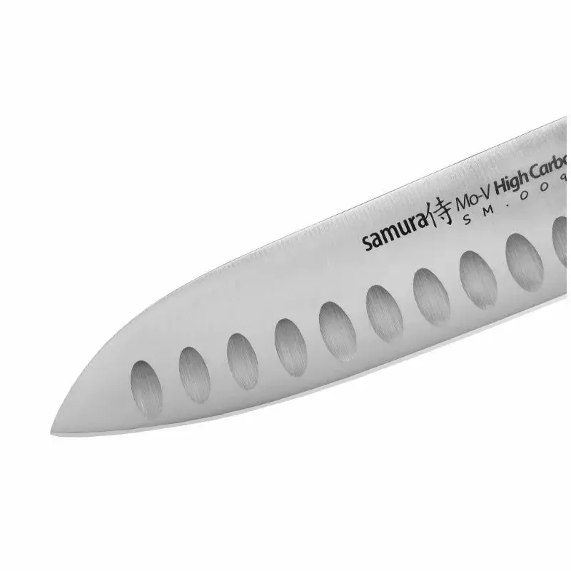Samura MO-V Stonewash Santoku Knife Photo 6