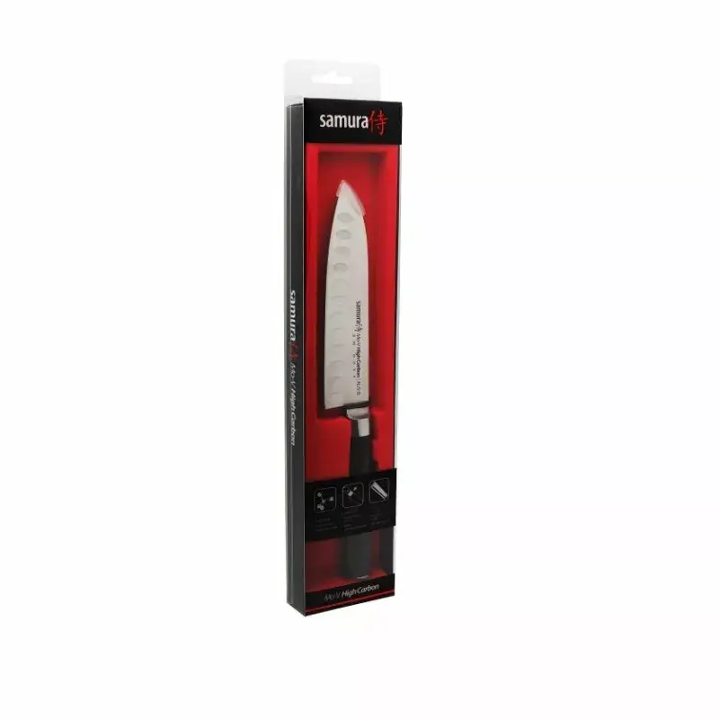 Samura MO-V Stonewash Santoku Knife Photo 7