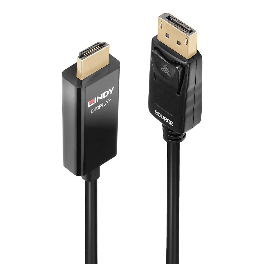 Lindy 5m DP uz HDMI adaptera
