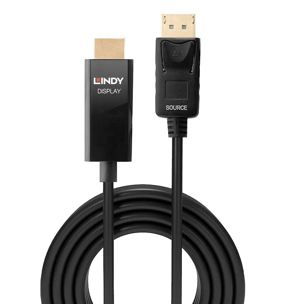 DP на HDMI адаптер кабель Lindy 5м Photo 4