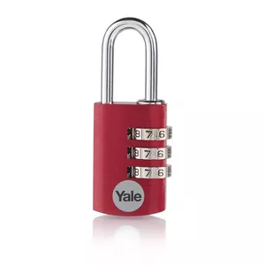 Parastais slēdzene Yale YE3CB/38/131/1/CO Sarkans 3.8x5.3 cm