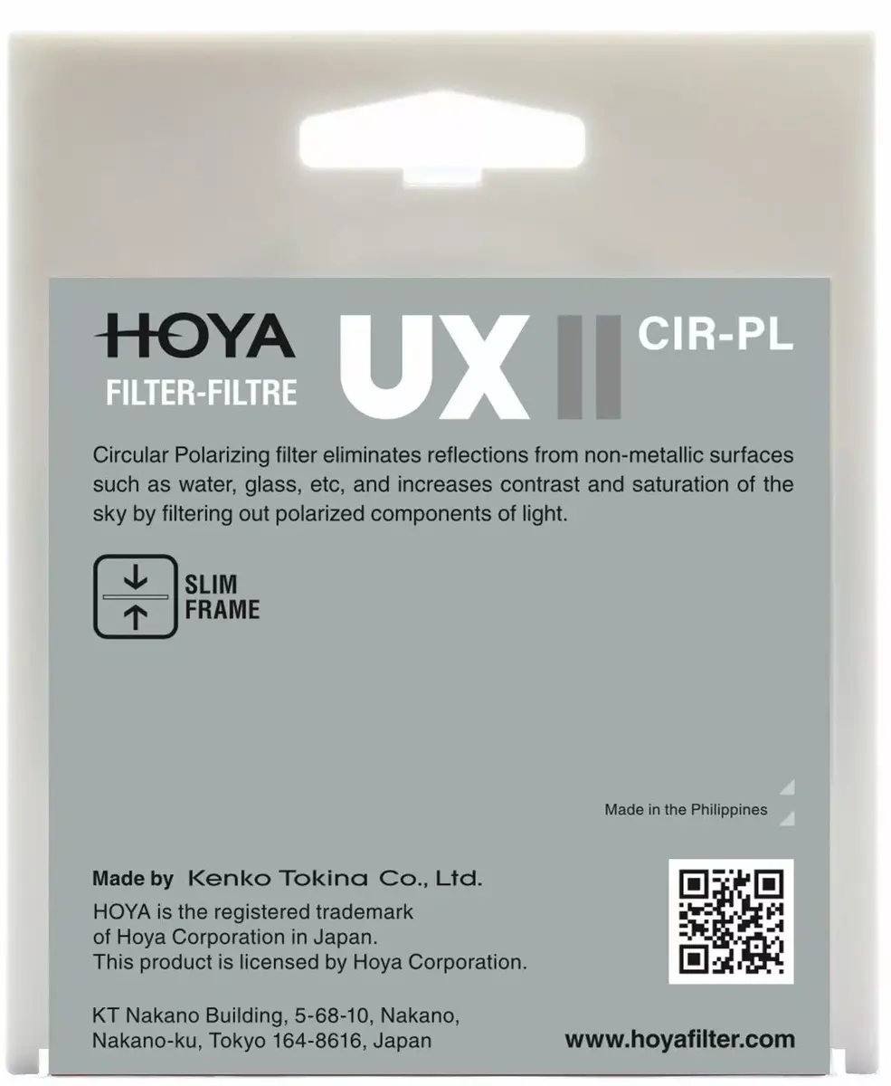 Hoya UX II Circular Polarizer Filter 72mm Photo 2