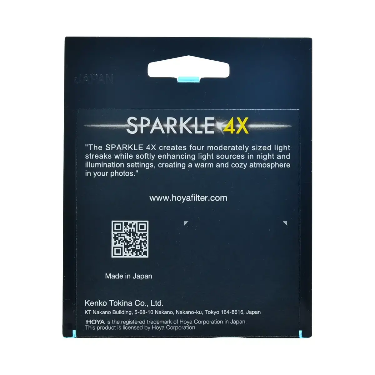 Camera protection filter Hoya SPARKLE 4X Photo 2