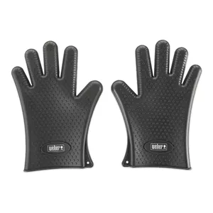 Gloves Weber 7017 Silicone Black 195.1mm x 275.1mm