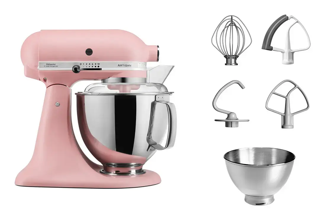KitchenAid 5KSM175PSEDR Кухонный миксер Розовый Photo 2