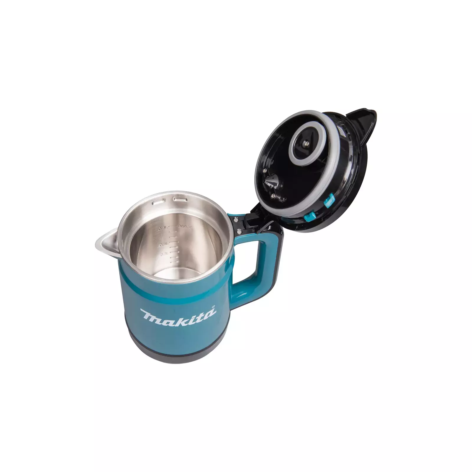 Makita KT001GZ KT001G Rechargeable Kettle 0.8 L 40Vmax Blue Tool Only