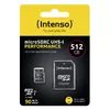 Zibatmiņa Intenso 512GB microSD CL10 Photo 2