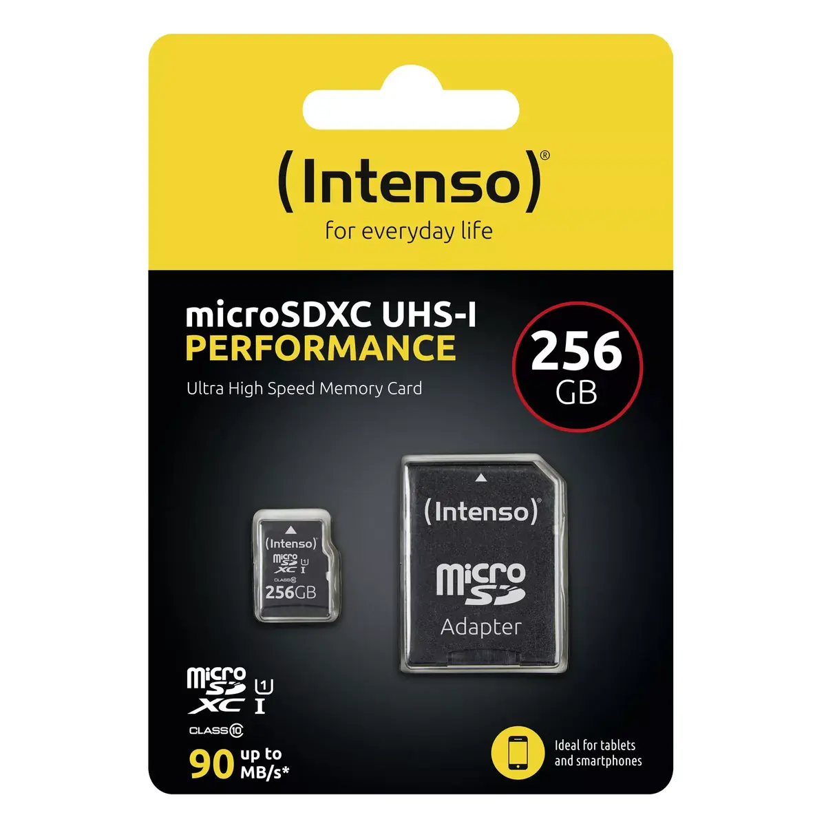 Flash Memory Intenso 256GB microSD Performance Photo 2