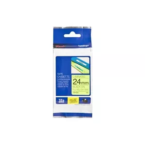 Brother Laminated tape TZe Black on fluorescent yellow 2.4 cm 5 m