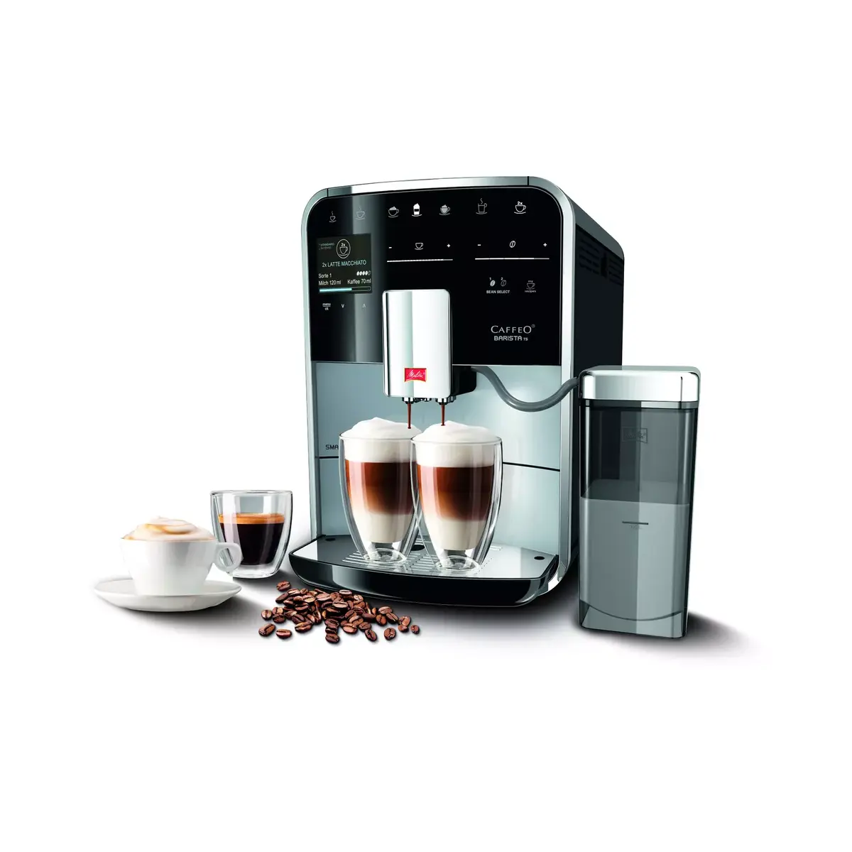 Эспрессо-машина Melitta 1.8 L Barista Smart TS Photo 2