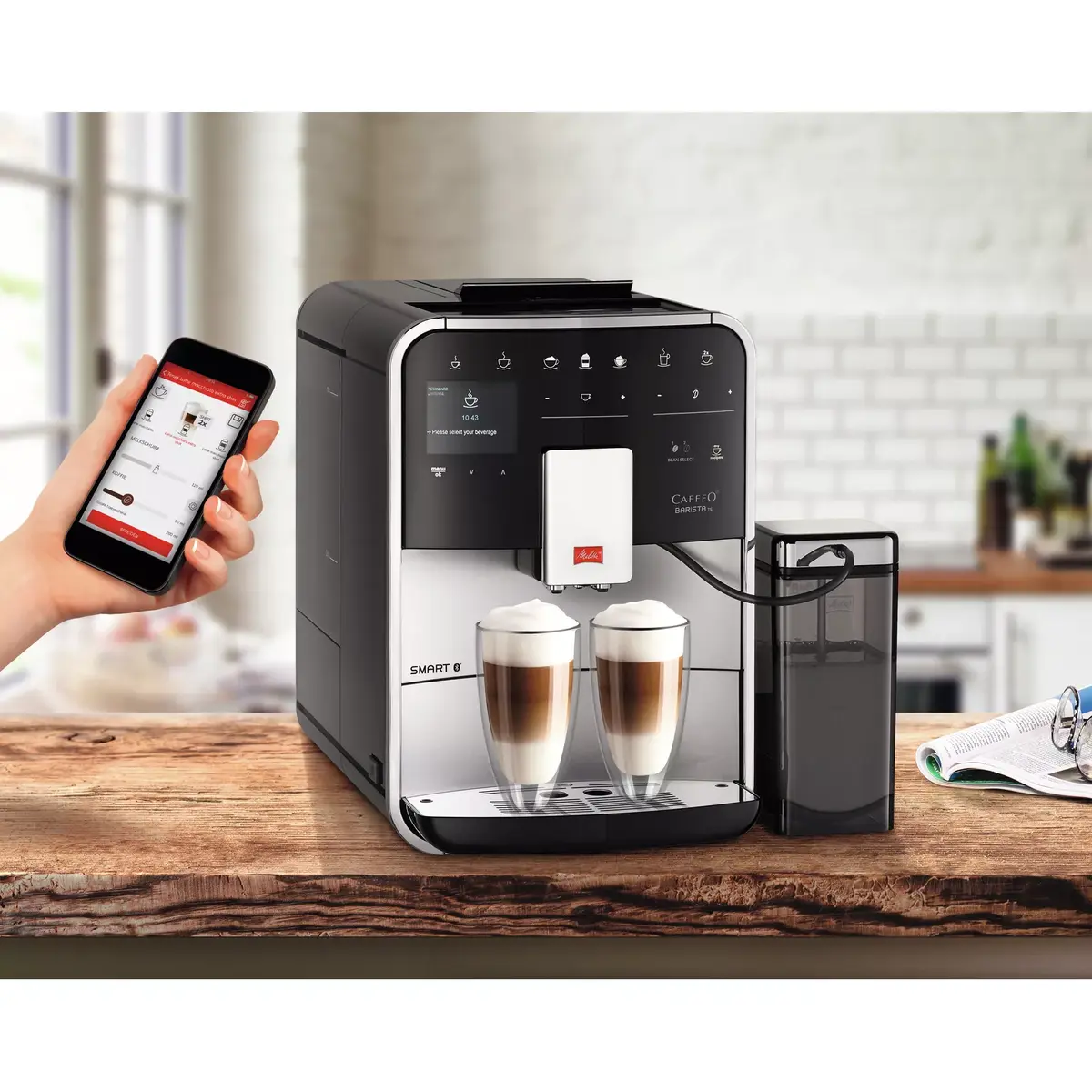 Эспрессо-машина Melitta 1.8 L Barista Smart TS Photo 9