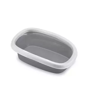 Litter box stefanplast Stefanplast Sprint 20 58x39x17 cm white/grey