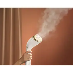 Continuous steam smooths creases effectively