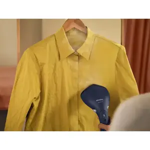 Steam garments anytime, anywhere. No ironing board needed.