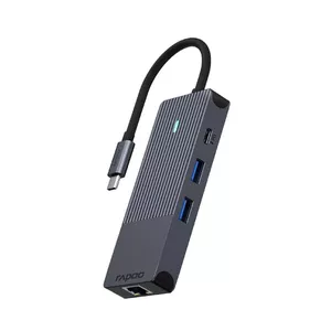 Интерфейсная карта Rapoo UCM-2004 HDMI RJ-45 USB 3.2 Type-C