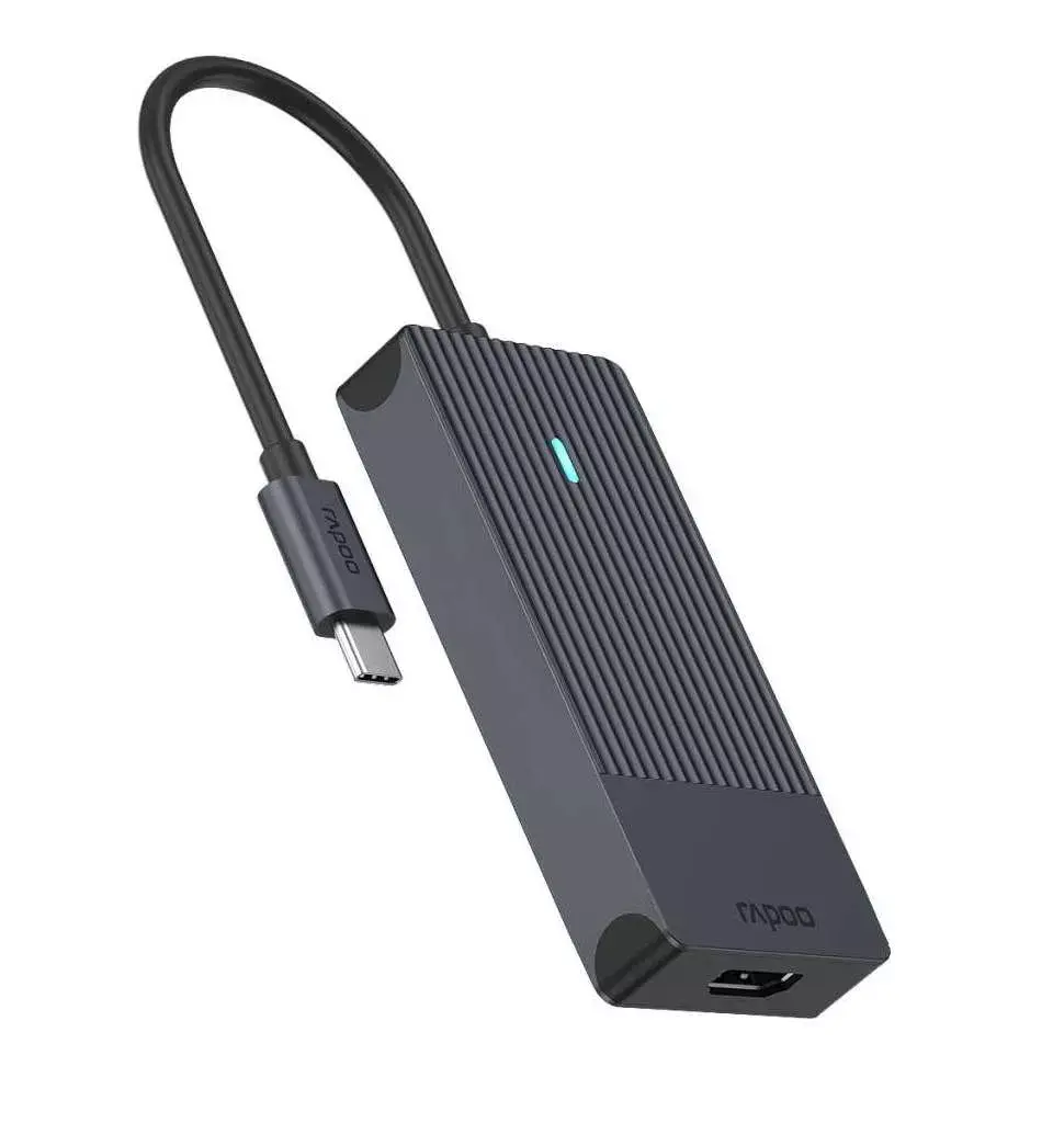 Rapoo UCM-2001 HDMI USB 3.2 Gen 1 Adapter Photo 2