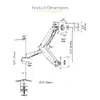 StarTech ARMPIVOTE2 monitor arm — single full-motion desk mount Photo 20
