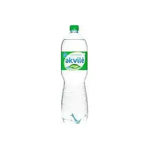 Natural mineral water Akvilė 1.5 L lightly carbonated plastic bottle