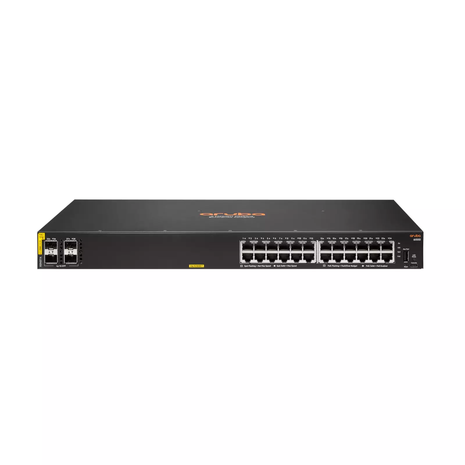 Aruba 6000 24G Class4 PoE R8N87A#ABB | Switches | AiO.lv