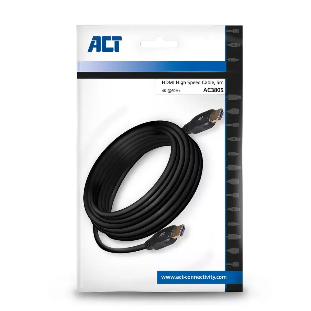 HDMI kabelis ACT AC3805 5m Photo 3